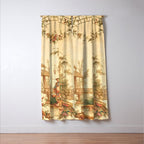 Antique 18th Century Chinoiserie Scene Jean Baptiste Pillement Window Curtain Gallery Image 3