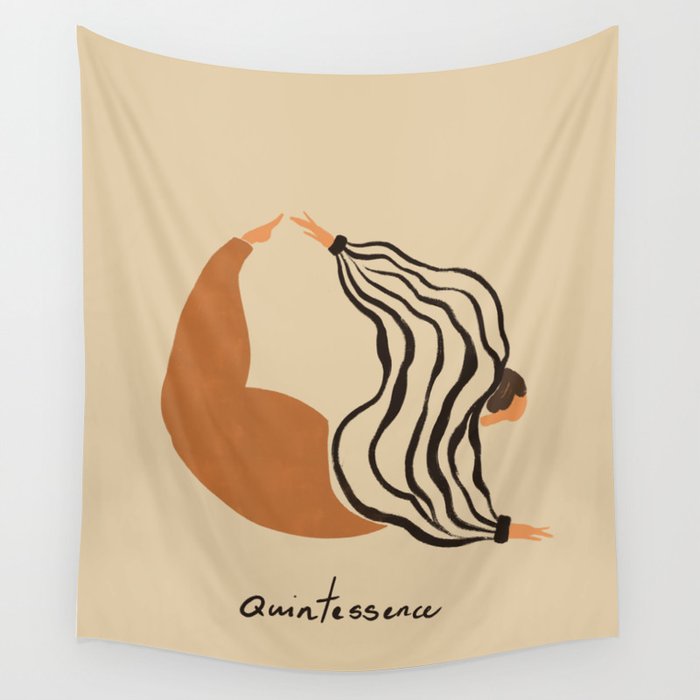 Q for Quintessence Wall Tapestry Gallery Image 1