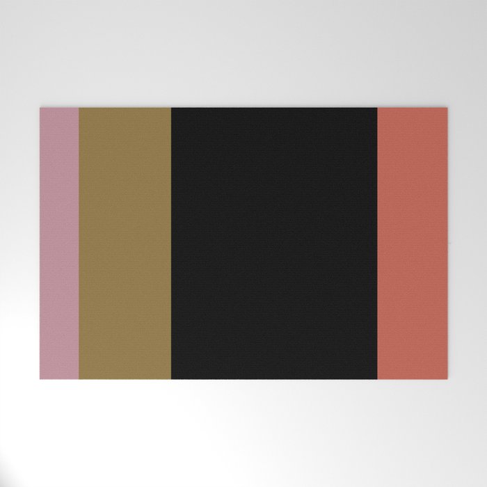 Contemporary Color Block IV Welcome Mat Gallery Image 1