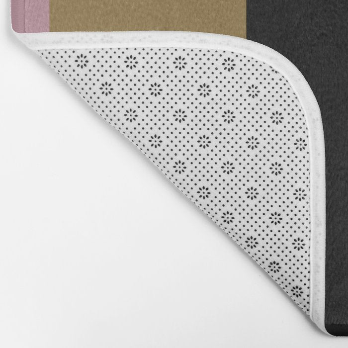 Contemporary Color Block IV Bath Mat Gallery Image 2