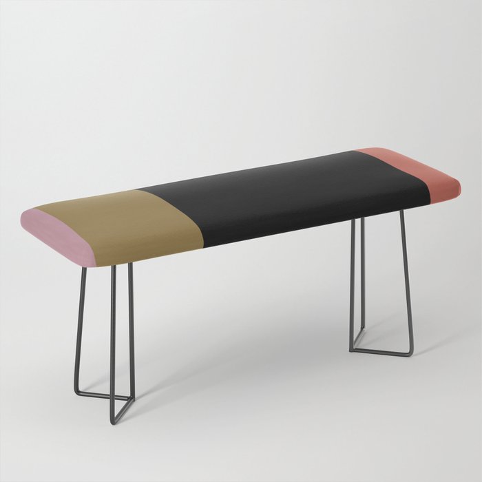 Contemporary Color Block IV Bench Gallery Image 1