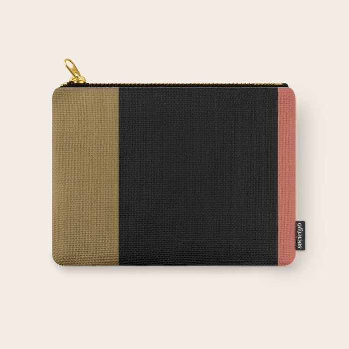 Contemporary Color Block IV Carry All Pouch Gallery Image 1