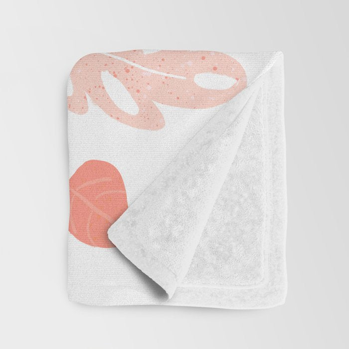 Orange and pink tiger Throw Blanket Gallery Image 3