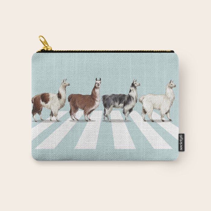 Llama The Abbey Road #1 Carry All Pouch Gallery Image 1