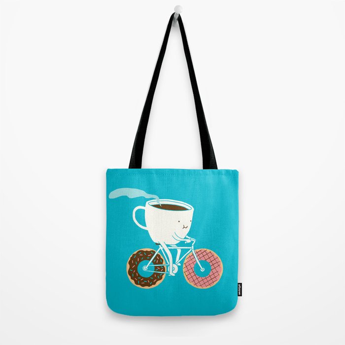 Coffee and Donuts Tote Bag Gallery Image 2