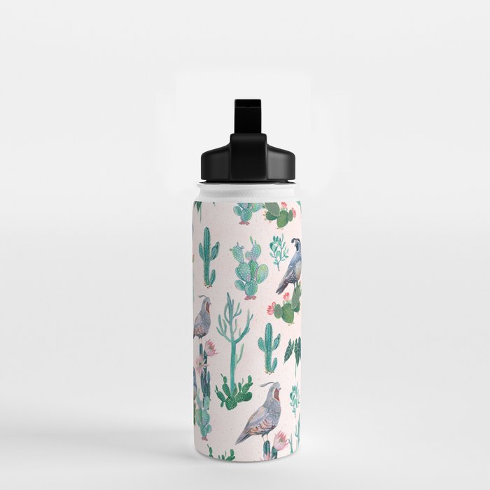 Cactus Quail  Water Bottle Gallery Image 2