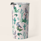 Cactus Quail  Travel Mug Gallery Image 3