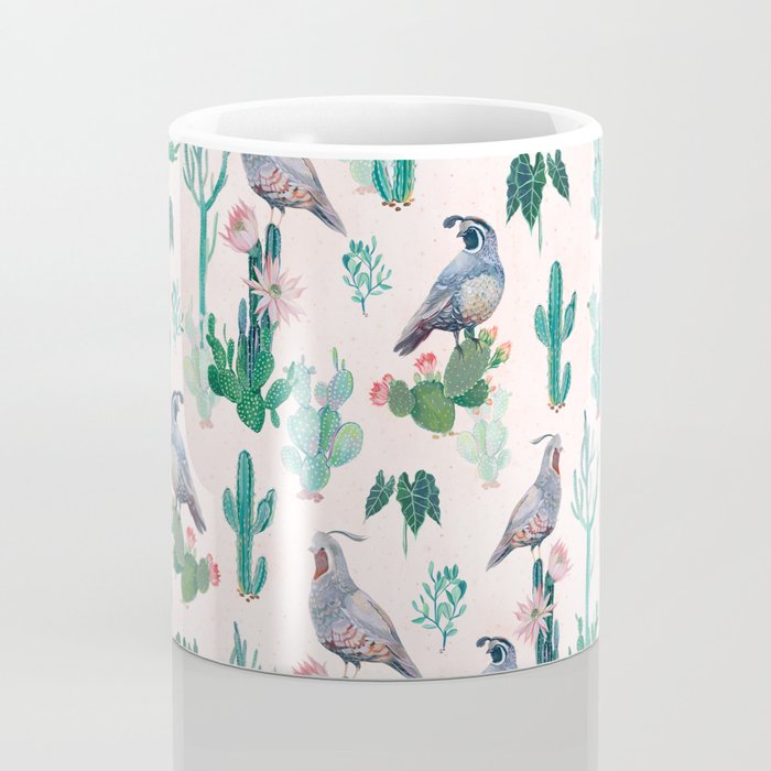 Cactus Quail  Coffee Mug Gallery Image 4