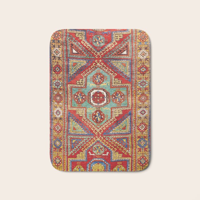 Incesu Turkish Village Antique Long Rug Print Bath Mat Gallery Image 1