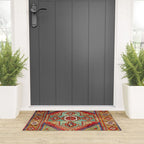 Incesu Turkish Village Antique Long Rug Print Welcome Mat Gallery Image 3