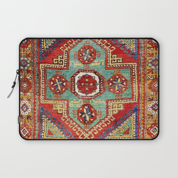 Incesu Turkish Village Antique Long Rug Print Laptop Sleeve Gallery Image 1