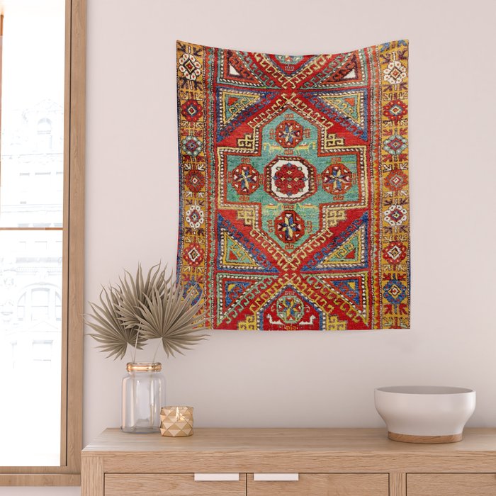 Incesu Turkish Village Antique Long Rug Print Wall Tapestry Gallery Image 2