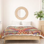 Incesu Turkish Village Antique Long Rug Print Duvet Cover Gallery Image 3