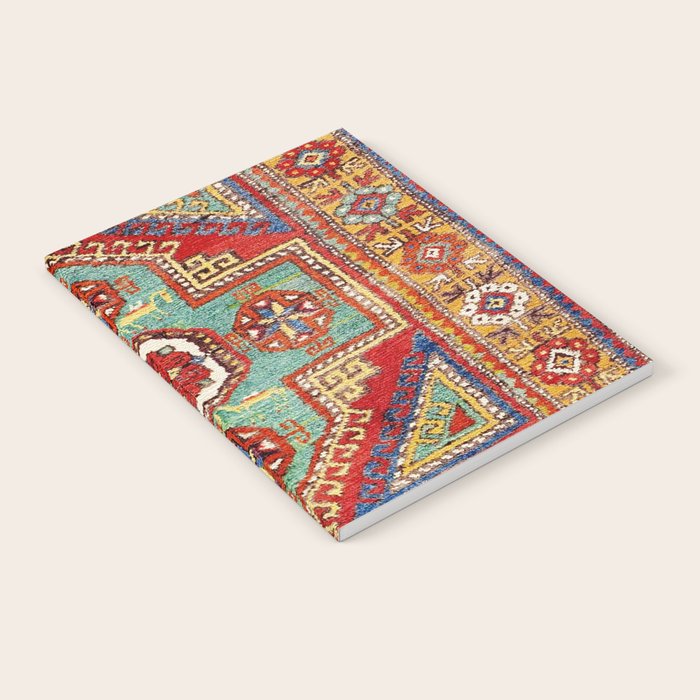 Incesu Turkish Village Antique Long Rug Print Notebook Gallery Image 1