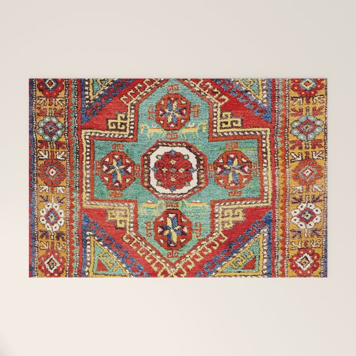 Incesu Turkish Village Antique Long Rug Print Welcome Mat Gallery Image 1