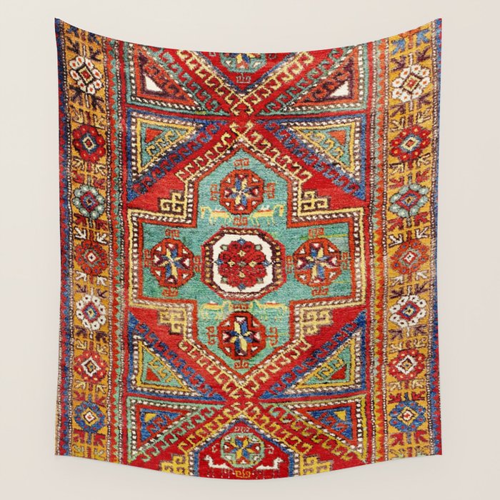 Incesu Turkish Village Antique Long Rug Print Wall Tapestry Gallery Image 1