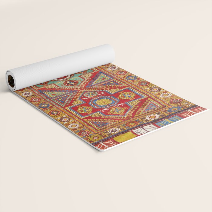 Incesu Turkish Village Antique Long Rug Print Yoga Mat Gallery Image 2
