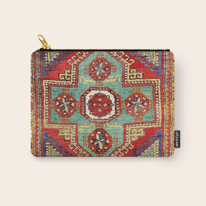 Incesu Turkish Village Antique Long Rug Print Carry All Pouch Gallery Image 1