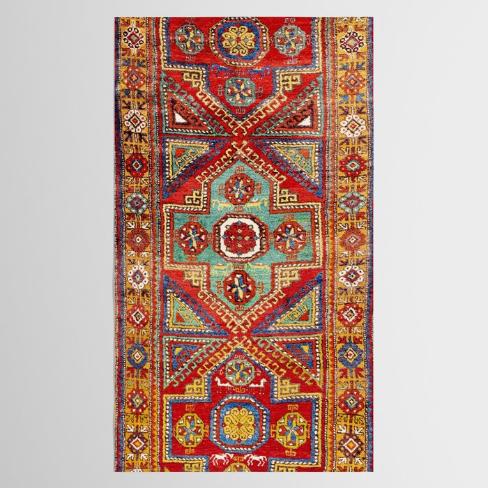 Incesu Turkish Village Antique Long Rug Print Tablecloth Gallery Image 2