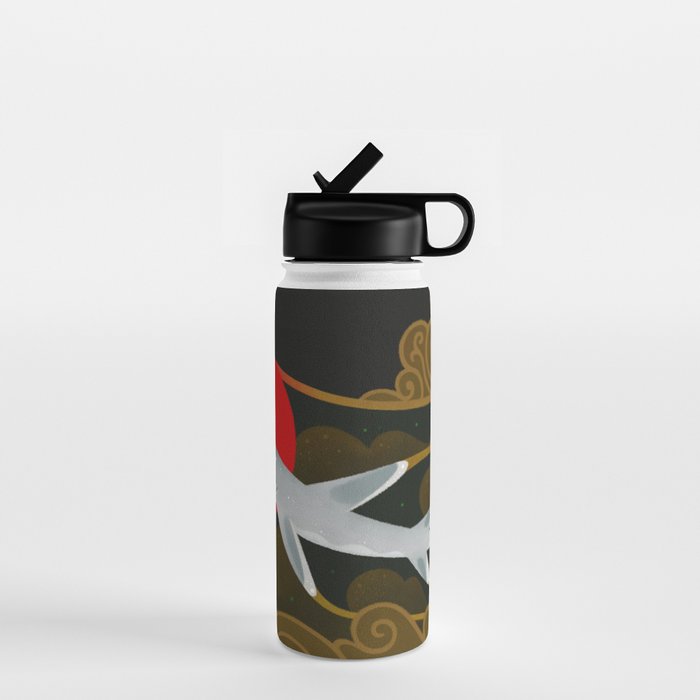 White Tip Reef Shark Water Bottle Gallery Image 1