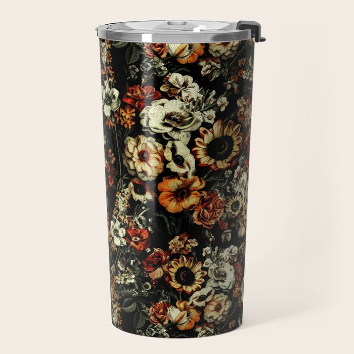 Winter Night Garden Travel Mug Gallery Image 2
