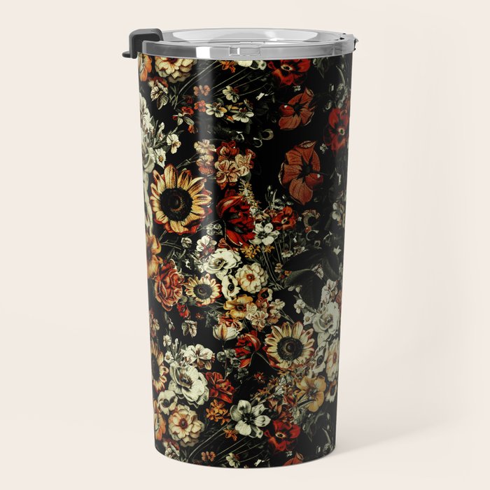 Winter Night Garden Travel Mug Gallery Image 3