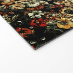Winter Night Garden Welcome Mat Gallery Image 2