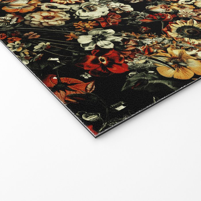 Winter Night Garden Welcome Mat Gallery Image 2