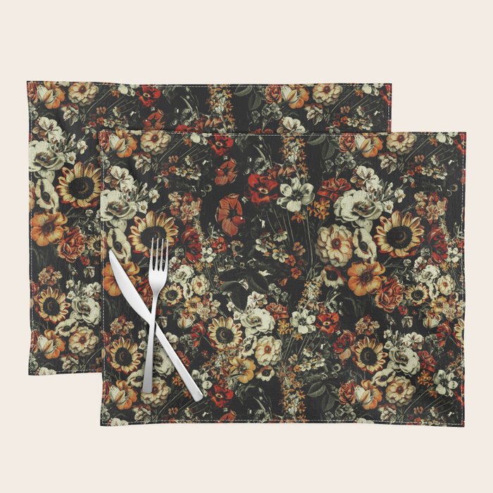 Winter Night Garden Placemat Gallery Image 1
