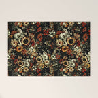 Winter Night Garden Welcome Mat Gallery Image 1