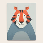 Whimsy Tiger, Animal Portrait Notebook Gallery Image 4