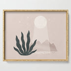 moonbeam desert Serving Tray Gallery Image 1