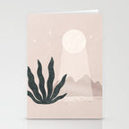 moonbeam desert Stationery Card Gallery Image 2