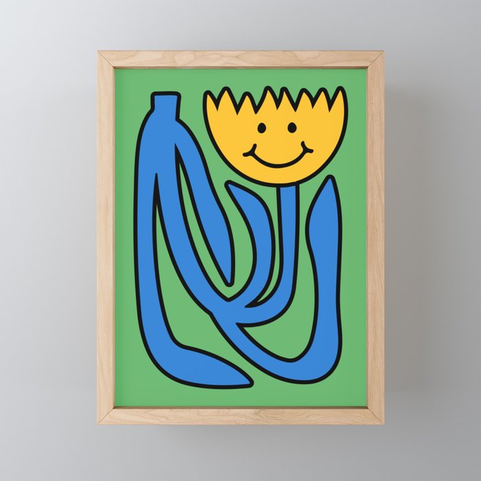 THE FLOWER OF JOY 02 Mini Art Print Gallery Image 1