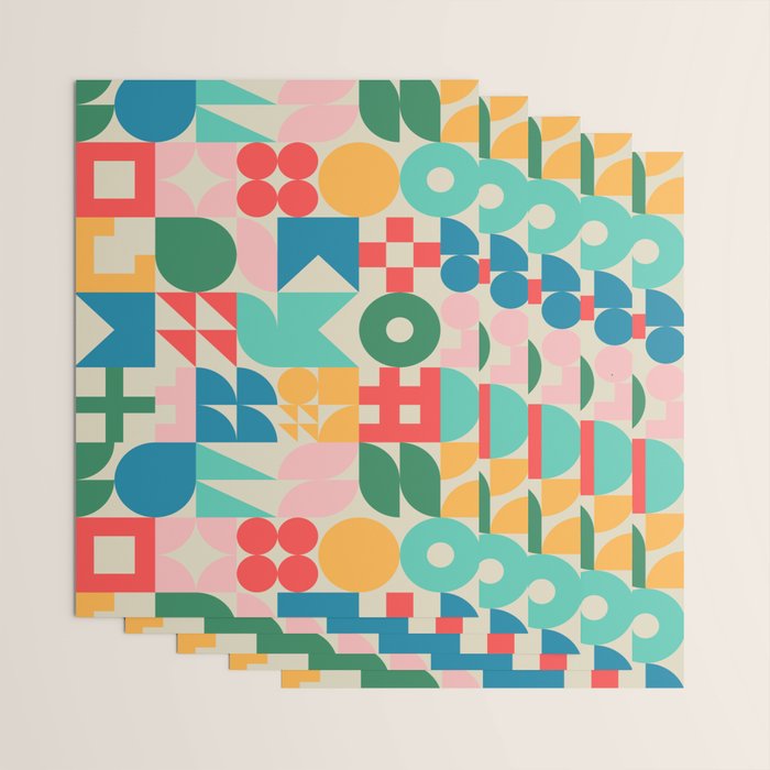 BAUHAUS POP VIENNA Wrapping Paper Gallery Image 3
