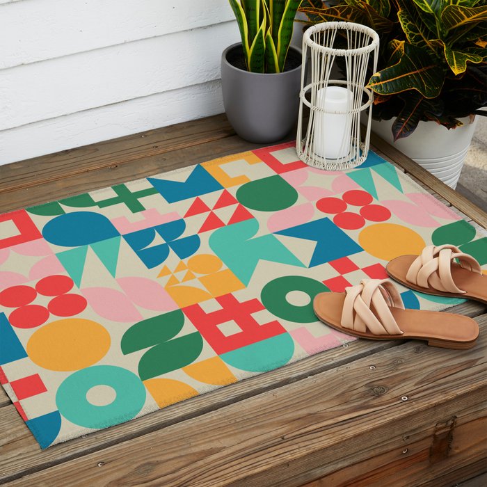 BAUHAUS POP VIENNA Outdoor Rug Gallery Image 2