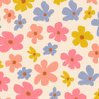 Retro vibe Small Daisies  Coffee Mug Gallery Image 2