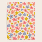 Retro vibe Small Daisies  Poster Gallery Image 4