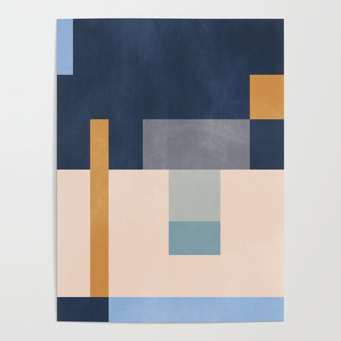 Abstract Geometric 24 Poster Gallery Image 1