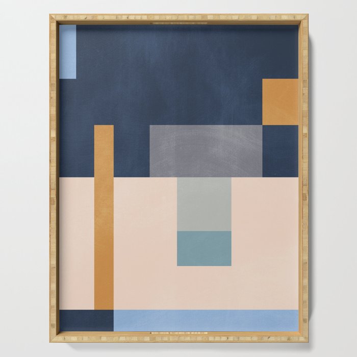 Abstract Geometric 24 Serving Tray Gallery Image 1