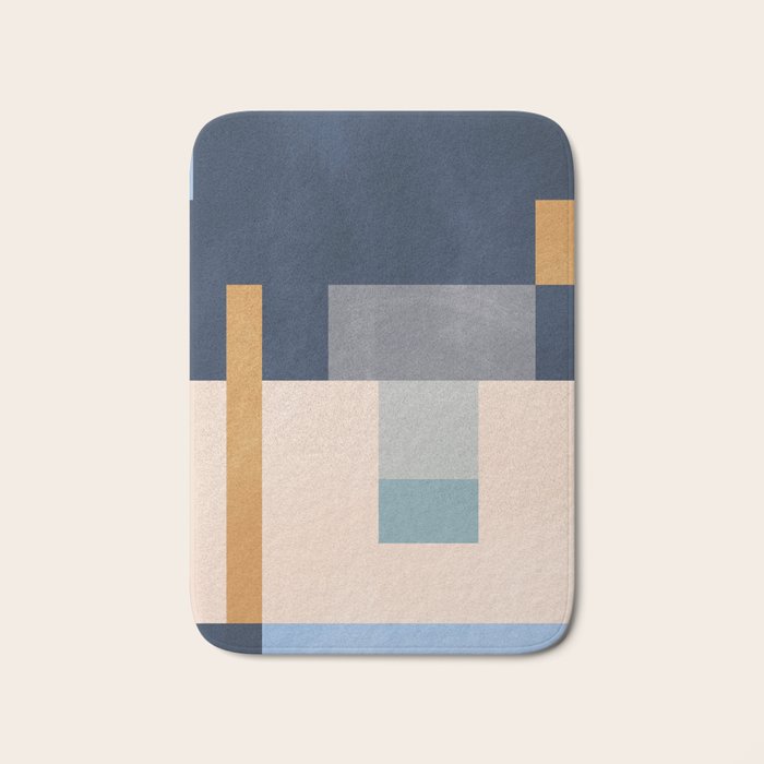 Abstract Geometric 24 Bath Mat Gallery Image 1