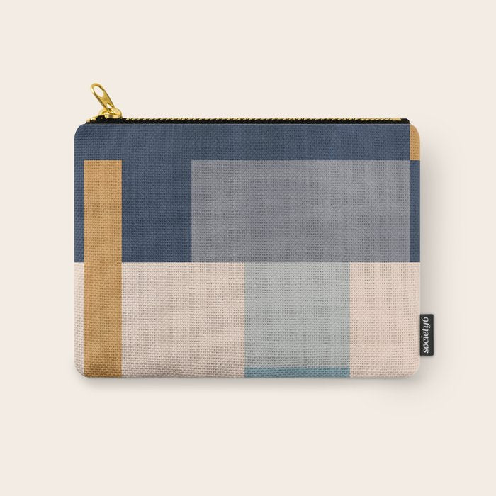 Abstract Geometric 24 Carry All Pouch Gallery Image 1