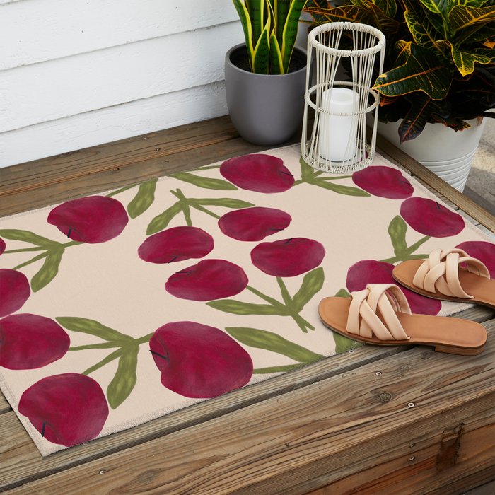 Dulce Florecer Outdoor Rug Gallery Image 2
