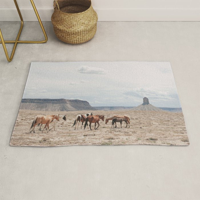 Wild Horses II Rug Gallery Image 1