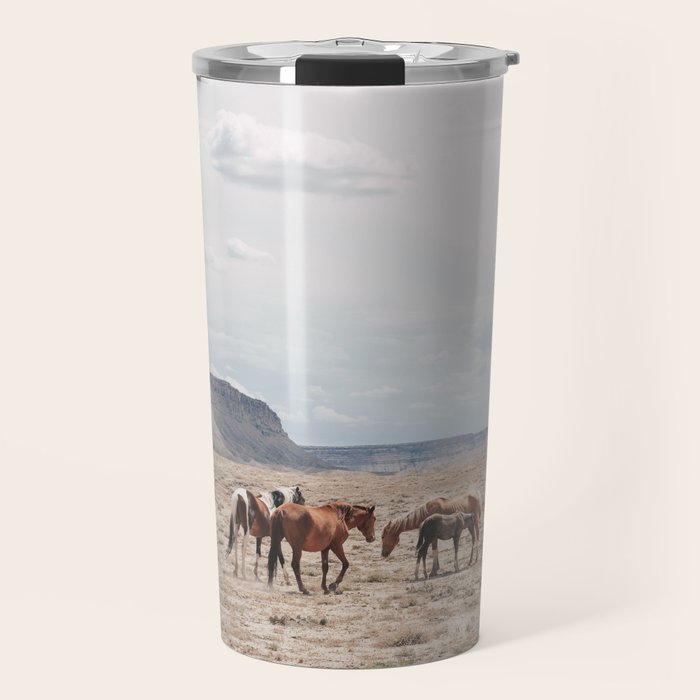 Wild Horses II Travel Mug Gallery Image 1