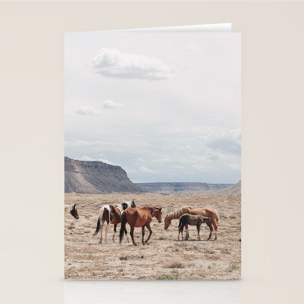 Wild Horses II Stationery Card Gallery Image 2
