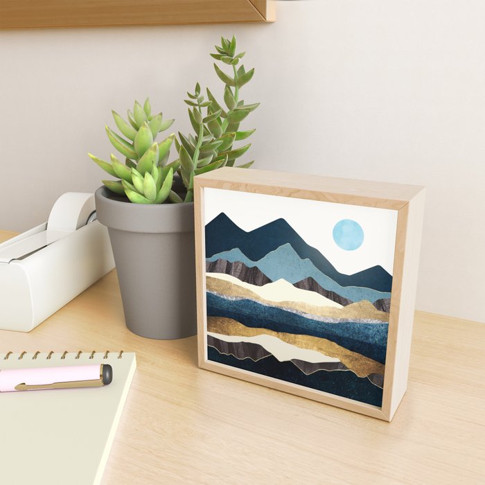 Reflect Hills Mini Art Print Gallery Image 2