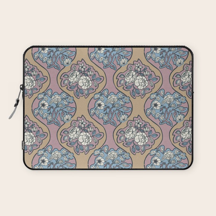 Antique Floral Beauty Laptop Sleeve Gallery Image 1