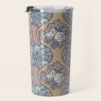 Antique Floral Beauty Travel Mug Gallery Image 3
