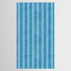 STRIPES - 004 - blue Tablecloth Gallery Image 2